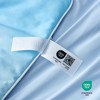 Cozy Bliss Double-Sided Cooling Comforter Set with 1 Pillowcase, Silk Smooth Blanket, Soft Breathable Design - 4 of 4
