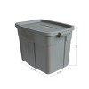 Rubbermaid 18gal Roughneck Storage Tote Gray - image 4 of 4