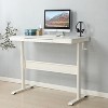 Modern Standing Desk With Storage Desks That Go Up And Down,Home Office Desk Study Table Furniture-The Pop Home - 2 of 4