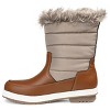 Journee Collection Womens Marie Tru Comfort Foam Block Heel Winter Boots, Brown 11 - 2 of 4