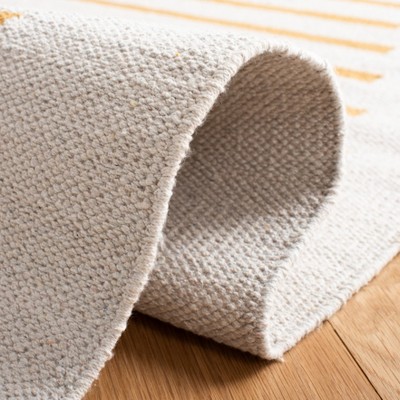 Ivory Coast Casual 4' x 6' Hand-Woven Cotton Area Rug