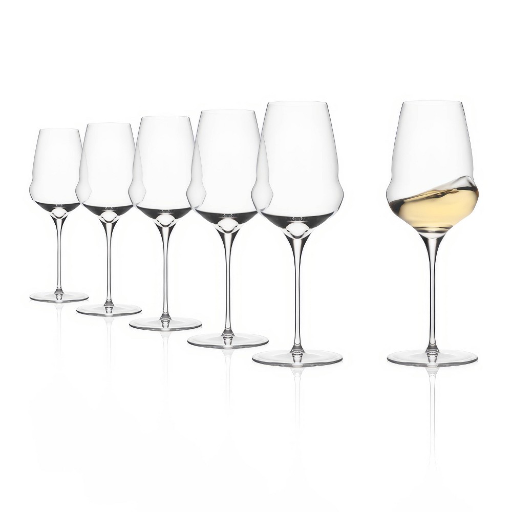 Photos - Glass Stolzle Lausitz Set of 6 16oz Cocoon White Wine Glasses