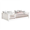 Twin Size Platform Bed Frame with Book Rack - ModernLuxe - 4 of 4