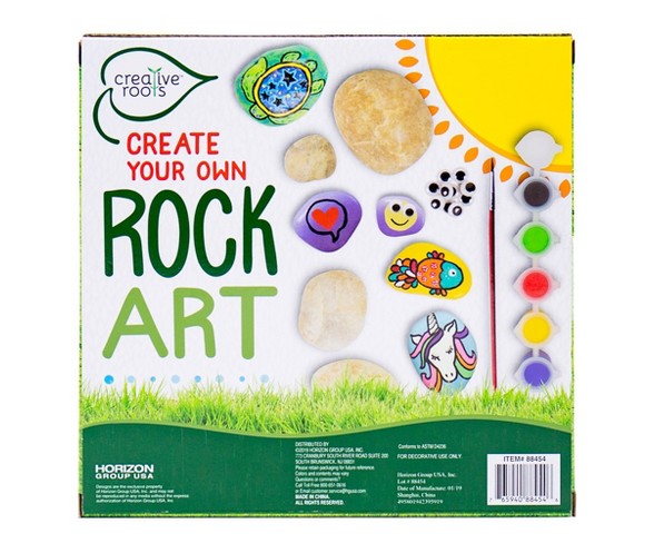 Creative Roots Create Your Own Rock Art Craft Kit