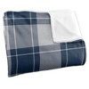 University Of Wisconsinstout Campus Plaid Spirit Silky Touch Super Soft Throw Blanket 50x60 - 3 of 4