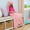 The Lakeside Collection Kids' Character Hooded Fleece Throw - 2 of 4