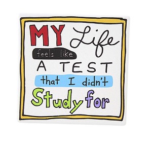 4.0 Inch My Life Is A Test Coaster Our Name Is Mud Coasters - 1 of 3