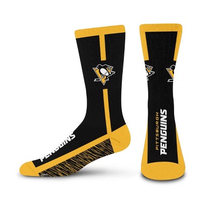 NHL Pittsburgh Penguins Rise Up Crew Socks - Large