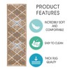 Sussexhome Modern Collection Stair Treads Non-Slip Carpet Stair Treads for Wooden Steps, 9" X 28" , Pack of 4/7/10/13/15 - 4 of 4
