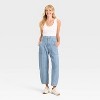Women's High-Rise Utility Barrel Jeans - Universal Thread™ - 3 of 3