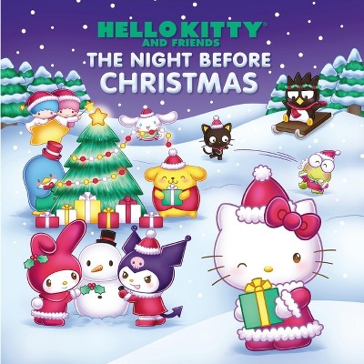 Hello Kitty and Friends the Night Before Christmas - by Merrill Hagan & Kristen Tafoya Humphrey & Sanrio (Hardcover)