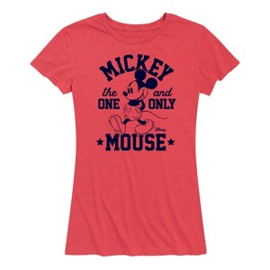 Women's - Disney - The One and Only Mickey Short Sleeve Graphic T-Shirt - 1 of 4