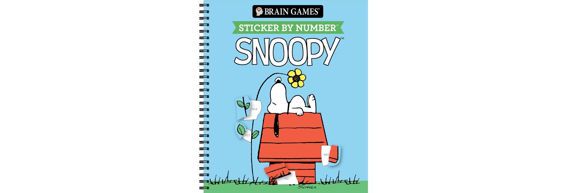 Brain Games - Sticker by Number: Snoopy (Officially Licensed Peanuts Product) - by  Publications International Ltd & New Seasons & Brain Games