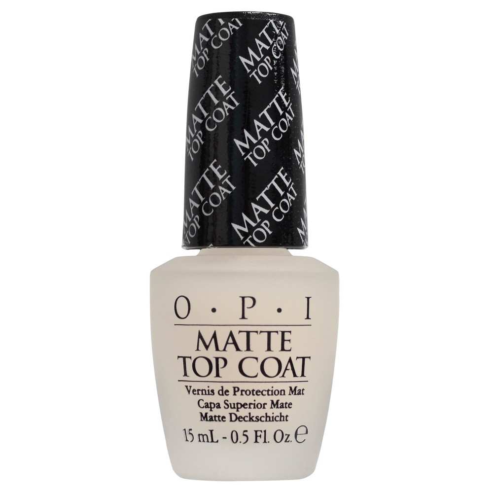 Photos - Nail Polish OPI Nail Treatment Matte Top Coat - Clear - 0.5 fl oz 