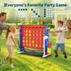 4 in a Row Tabletop Game, 3.6 Ft 4-to-Score 4-in-1 Portable Giant Game with Carrying Bag, Family Yard Game for Kids Adults Home Picnic Travel - 3 of 4