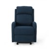 Fabric Manual Rocker Recliner Chair with Lever Mechanism - 2 of 4