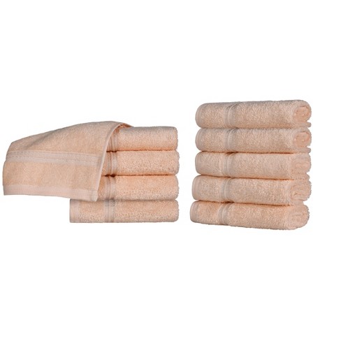 Premium Cotton 800 Gsm Heavyweight Plush Luxury 4 Piece Bathroom Towel Set,  Toast - Blue Nile Mills : Target