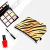 Unique Bargains Animal Print Makeup Bag Orange 1 Pc - 4 of 4
