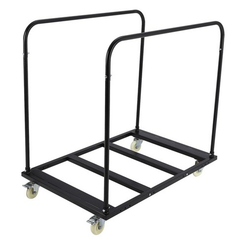 Folding Table Cart, 1800 LBS Heavy Duty Table Trolley with 5" Swivel Wheels - image 1 of 4