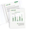 C-Line Recycled Poly Sheet Protectors, 8-1/2 x 11 Inches, Clear, Pack of 100 - 3 of 3