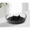 Pet Life Cirlicue Mountain Shaped Modern Slow Feeding Pet Bowl - 3 of 4