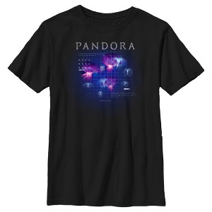 Boy's Avatar Pandora Panopyra and Woodsprites Diagram T-Shirt - 1 of 4