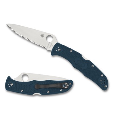 Spyderco Endura 4 Lightweight Blue K390
