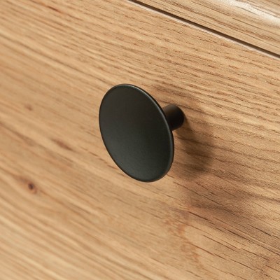 Timber Oak Computer Desk with Drawer and Keyboard Tray