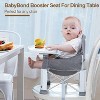 BabyBond Baby Travel Booster Seat with Double Tray - 3 of 4
