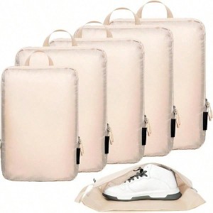6-Piece Ultralight Packing Cube Set, Compression Organizers for Travel ...