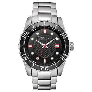 Bulova Men's Classic Sport 3-Hand Date Quartz Stainless Stee lWatch - 1 of 2