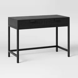 Minsmere Writing Desk with Drawers Black - Opalhouse™