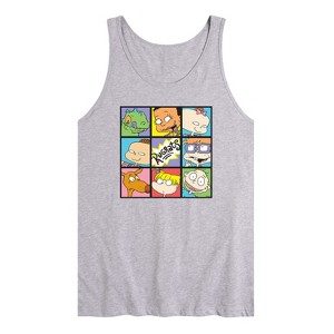 Men's - Rugrats - Characters in Window Grid Graphic Tank Top - 1 of 2