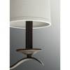 Progress Lighting, Inspire Collection, 5-Light Chandelier, Brushed Nickel, Off-White Linen Shade - 3 of 4