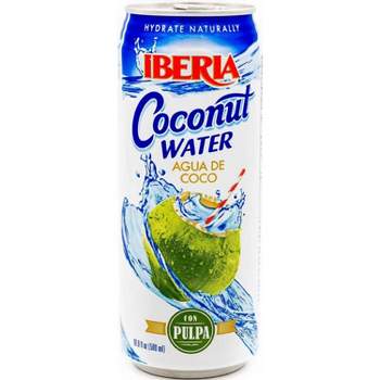 Iberia Coconut Water with Pulp - 16.9 fl oz Can