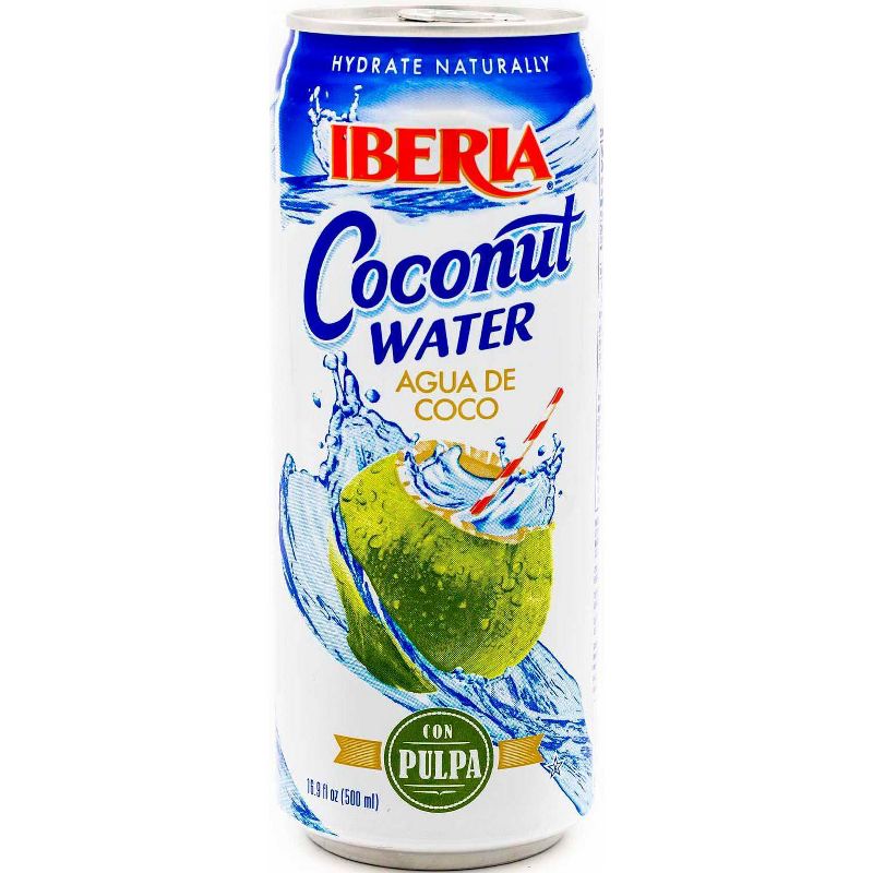 Iberia Coconut Water with Pulp - 16.9 fl oz Can, 1 of 4