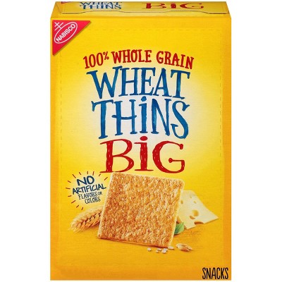 Wheat Thins Big Whole Grain Snacks - 8oz