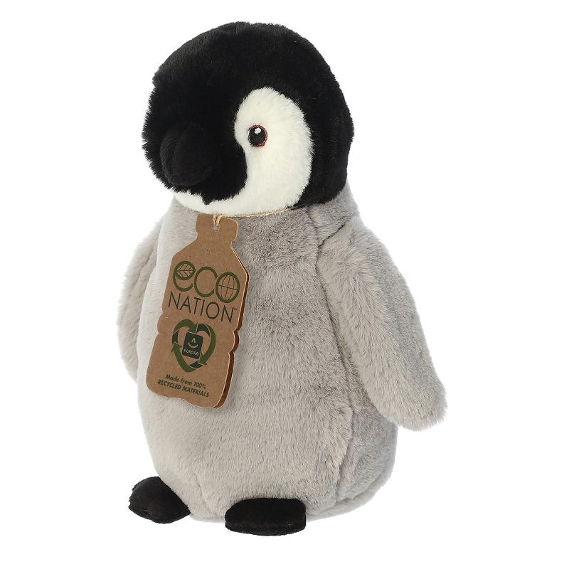 Aurora Eco Nation 10" Baby Penguin Grey Stuffed Animal, 5 of 6