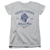 Grand Canyon National Park Ram Icon Women's T-Shirt Athletic Heather - 4 of 4