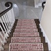 SussexHome Hudson Design Cotton Anti-Slip Stair Treads, 9” X 28“ - 3 of 4
