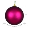 Vickerman Berry Red Ball Ornament - 2 of 4