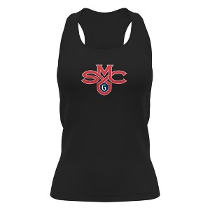 Saint Marys College of California Adult Women's Sport Tank Top Primary Logo, Black - 1 of 4