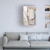 Trademark Fine Art - Erin Ashley  Twisted Lines Canvas Art - 2 of 4