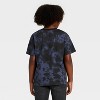 Grayson Threads Kids Boys' Short Sleeve "Endless Summer" Tie-Dye Oversized Graphic T-Shirt - Black - 3 of 4