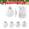 GustoWave 30 Pcs Christmas Ball Ornaments, Xmas Tree Baubles Set for Holiday, Wedding, Party - 2 of 4