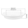 Unique Bargains Home Garden Office PP Resin Plant Saucer 4 Pcs - 2 of 4