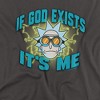 Rick And Morty If God Exists Adult T-Shirt - 2 of 4