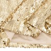 Anna-Kaci Women's Scoop Neck Razer Back Sequin Spaghetti Strap Camisole Tank Top Blouse - 4 of 4