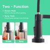 Faucet for Kitchen Sink, Black Kitchen Faucet with Pull Down Sprayer, Modern Commercial Spring Pull-Out Kitchen Sink Faucet - 4 of 4