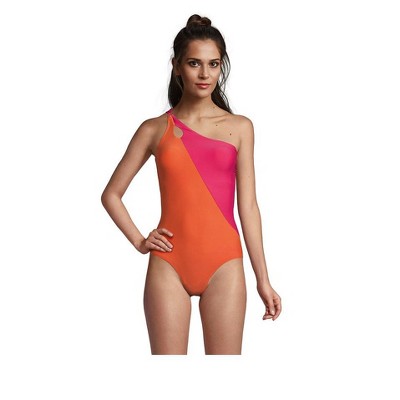 orange one piece swimsuit target